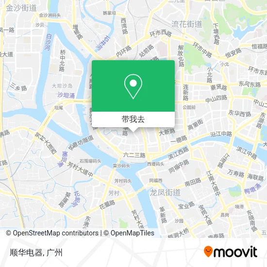 顺华电器地图