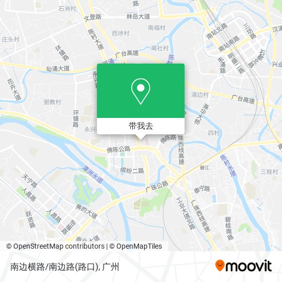 南边横路/南边路(路口)地图