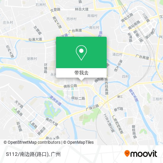 S112/南边路(路口)地图
