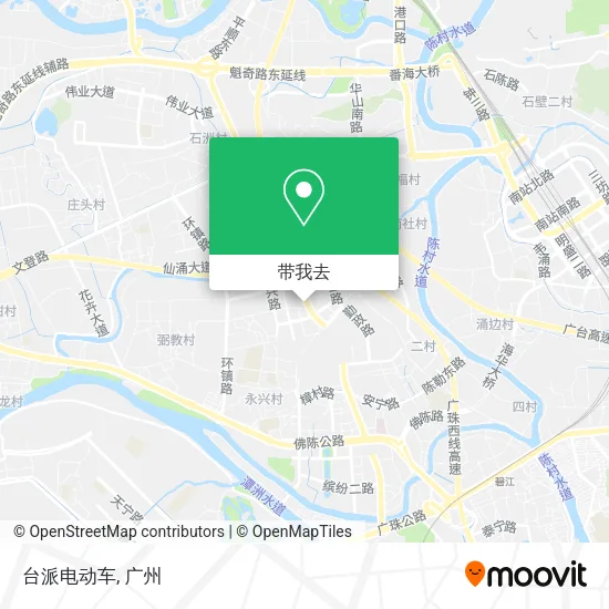 台派电动车地图