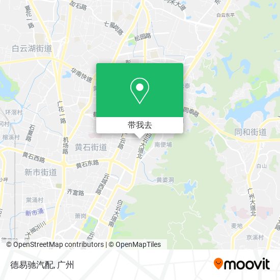 德易驰汽配地图
