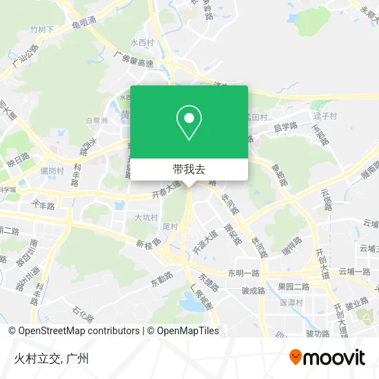 火村立交地图
