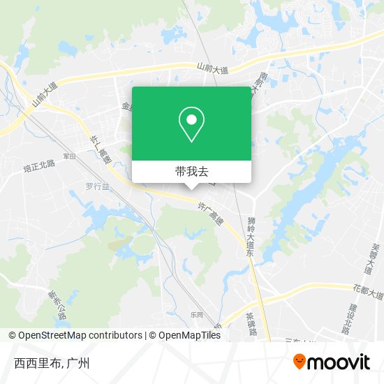 西西里布地图