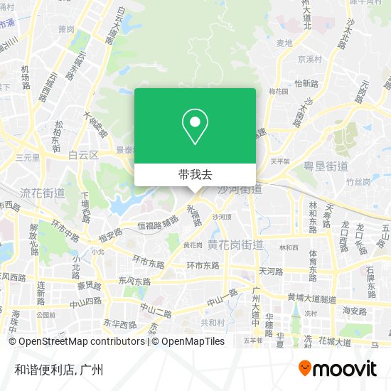 和谐便利店地图