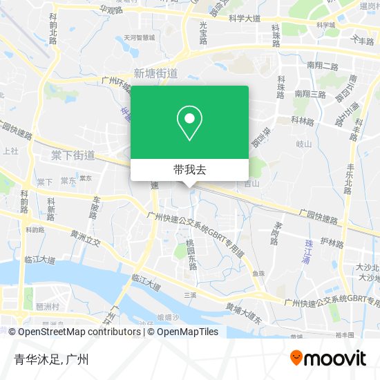 青华沐足地图