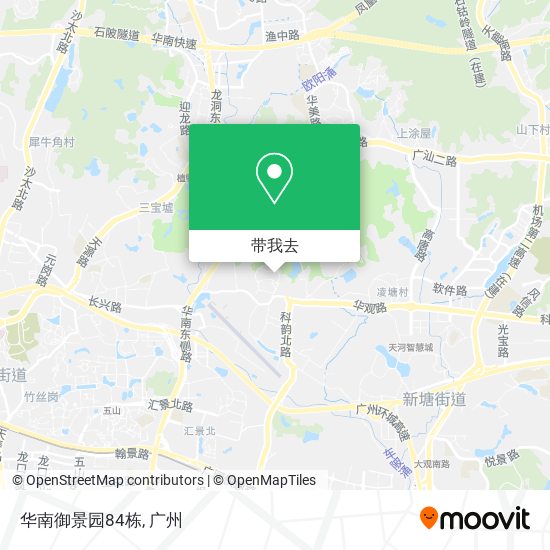 华南御景园84栋地图