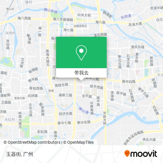 玉器街地图