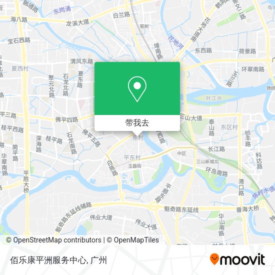 佰乐康平洲服务中心地图