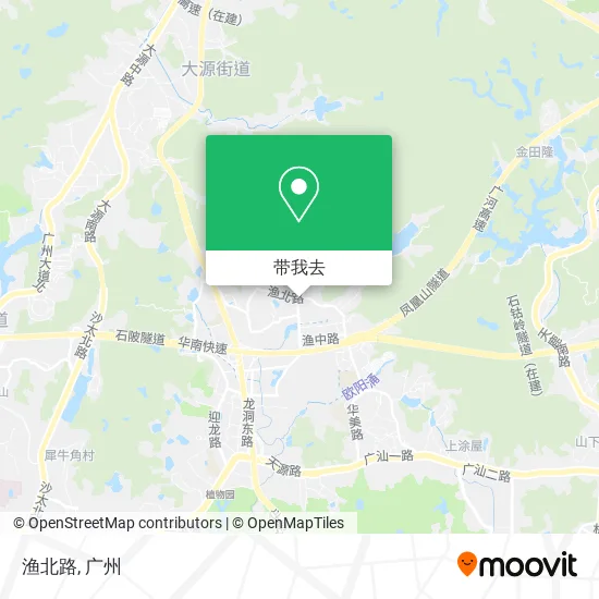 渔北路地图