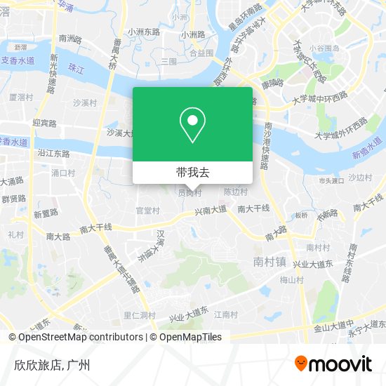 欣欣旅店地图