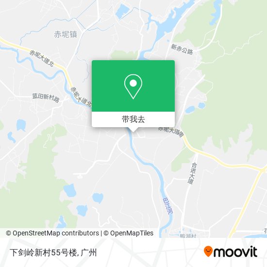 下剑岭新村55号楼地图
