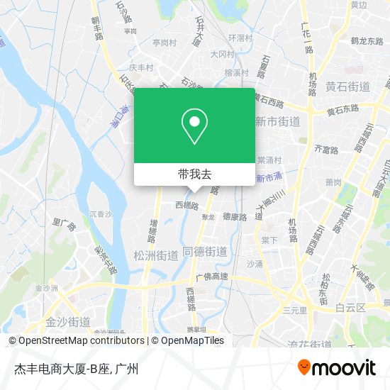 杰丰电商大厦-B座地图