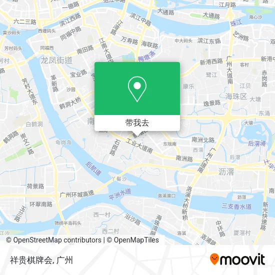 祥贵棋牌会地图