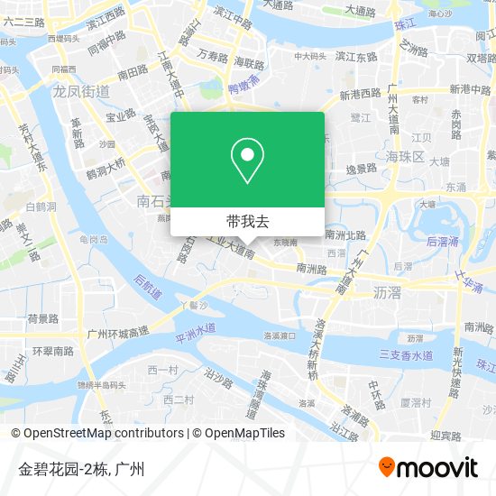 金碧花园-2栋地图
