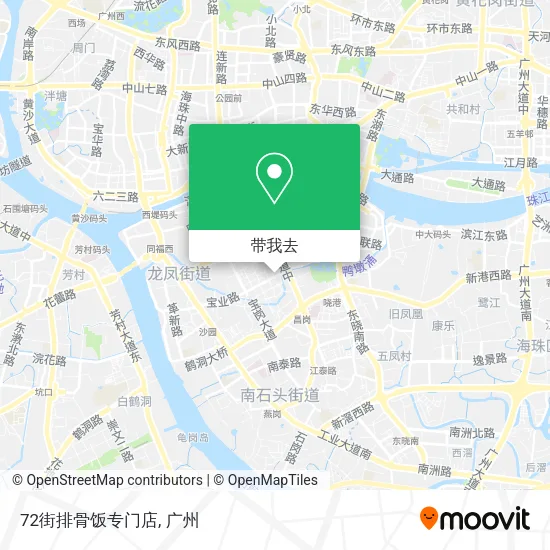 72街排骨饭专门店地图