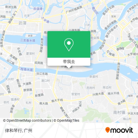 律和琴行地图