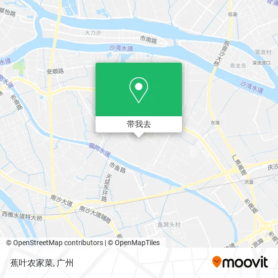 蕉叶农家菜地图