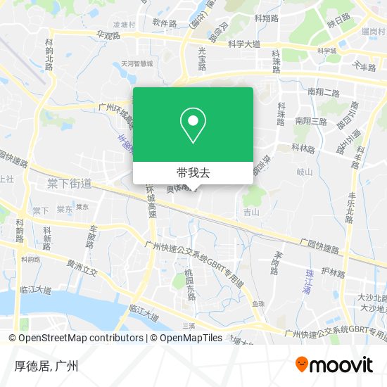 厚德居地图