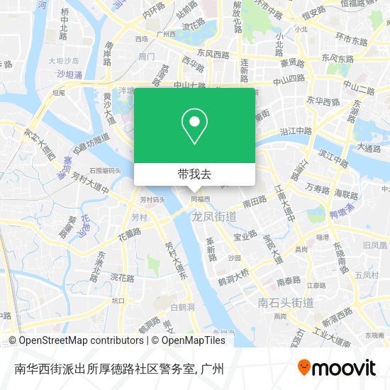 南华西街派出所厚德路社区警务室地图
