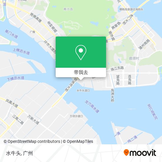 水牛头地图