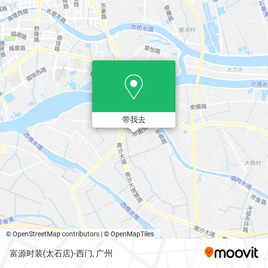 富源时装(太石店)-西门地图