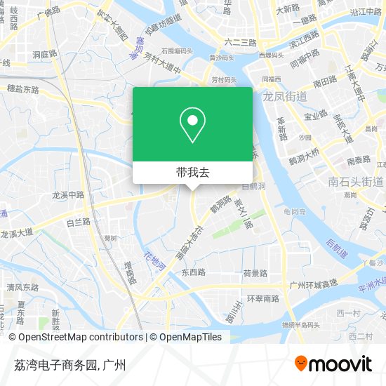 荔湾电子商务园地图