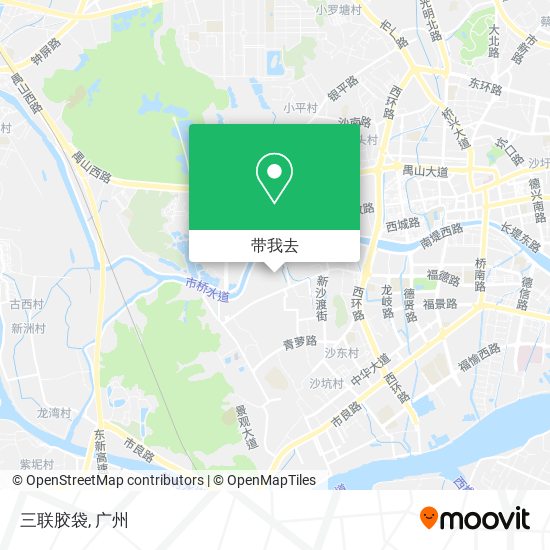 三联胶袋地图