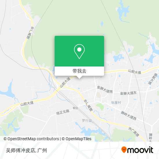 吴师傅冲皮店地图