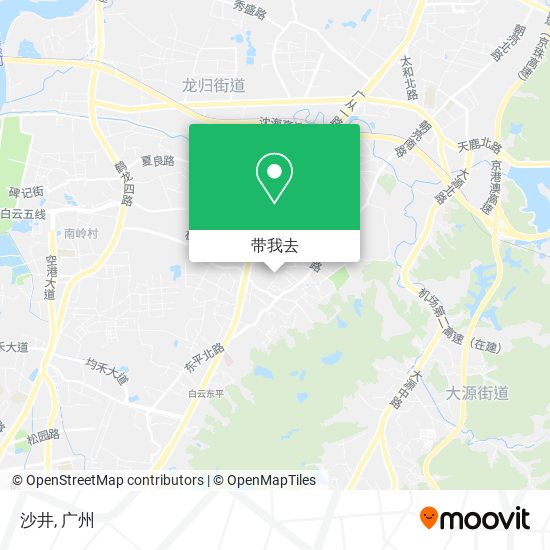沙井地图