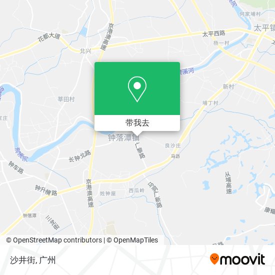 沙井街地图