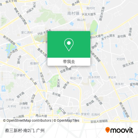 蔡三新村-南2门地图