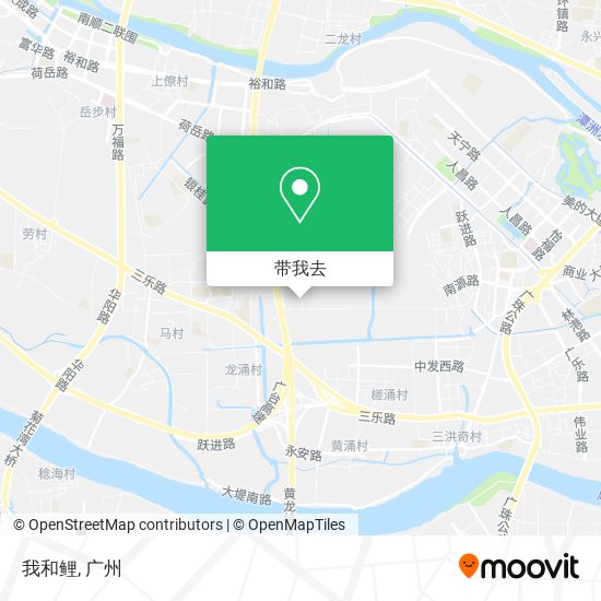 我和鲤地图