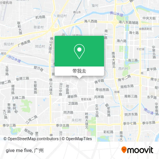 give me five地图