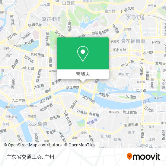 广东省交通工会地图