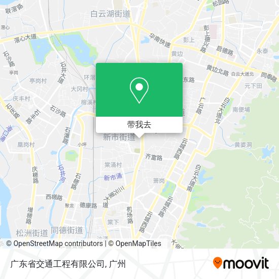 广东省交通工程有限公司地图