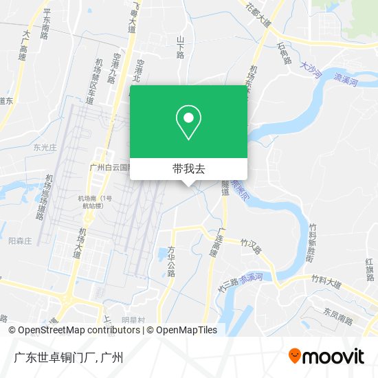 广东世卓铜门厂地图