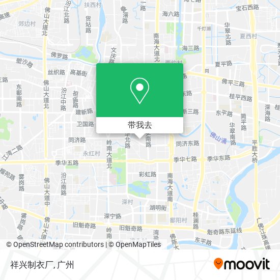 祥兴制衣厂地图