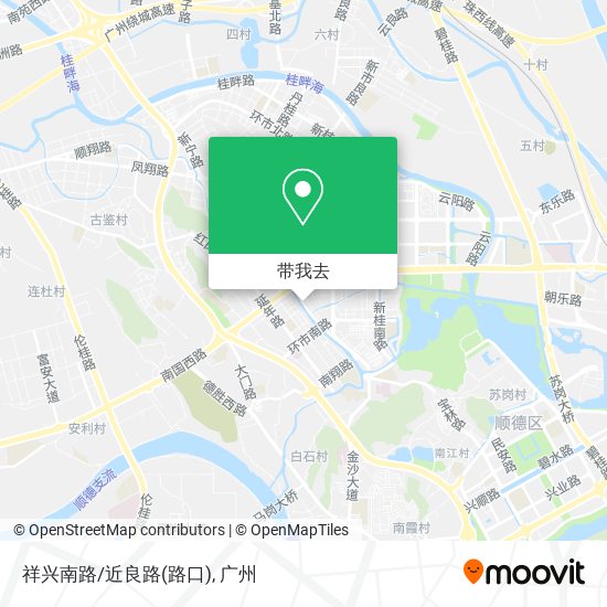 祥兴南路/近良路(路口)地图