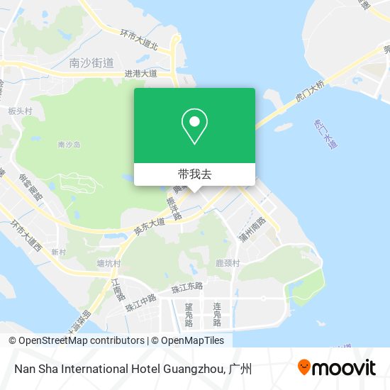 Nan Sha International Hotel Guangzhou地图