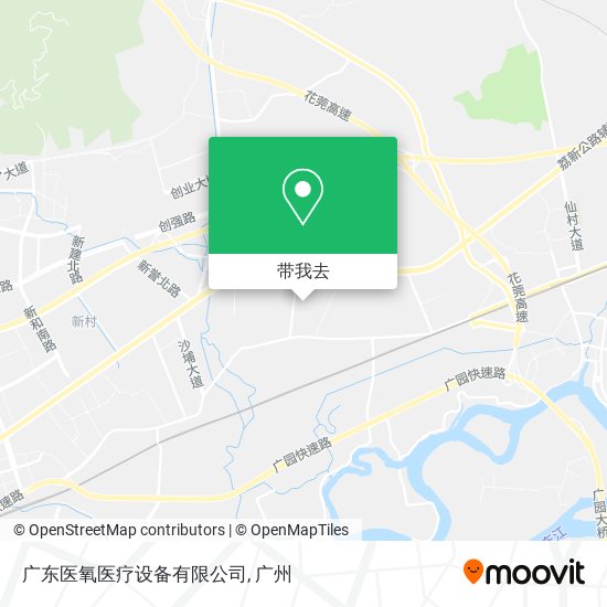 广东医氧医疗设备有限公司地图