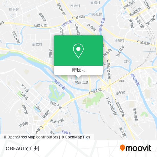 C BEAUTY地图