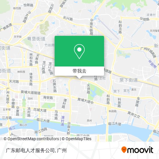 广东邮电人才服务公司地图