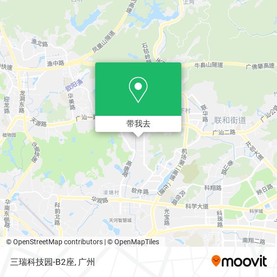三瑞科技园-B2座地图