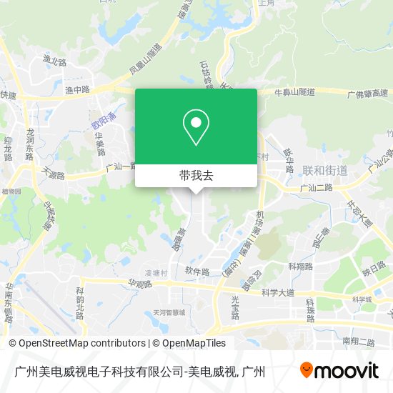 广州美电威视电子科技有限公司-美电威视地图