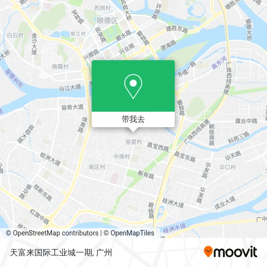 天富来国际工业城一期地图