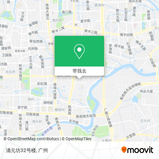 涌元坊32号楼地图
