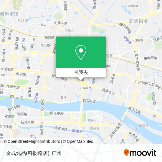 金成炖品(科韵路店)地图