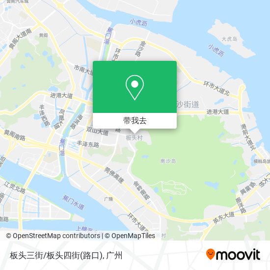 板头三街/板头四街(路口)地图