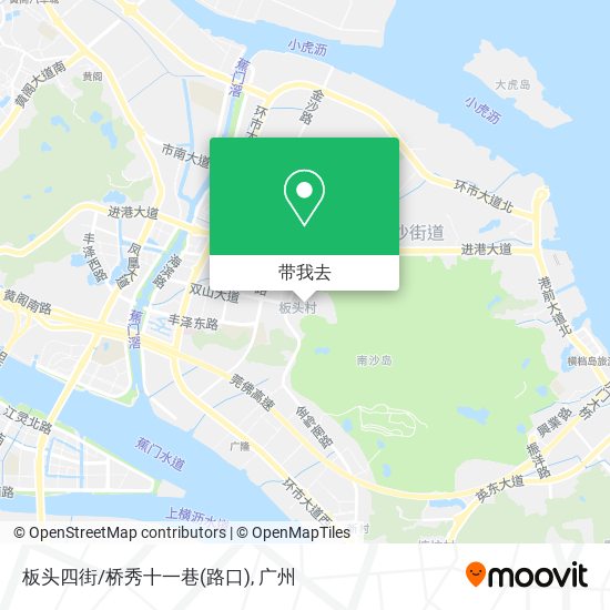 板头四街/桥秀十一巷(路口)地图