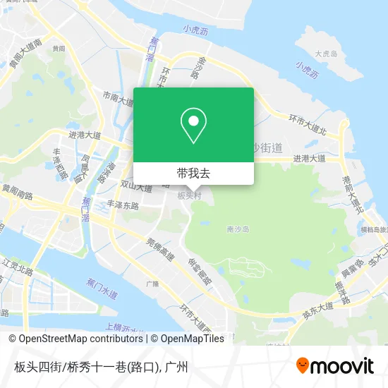 板头四街/桥秀十一巷(路口)地图